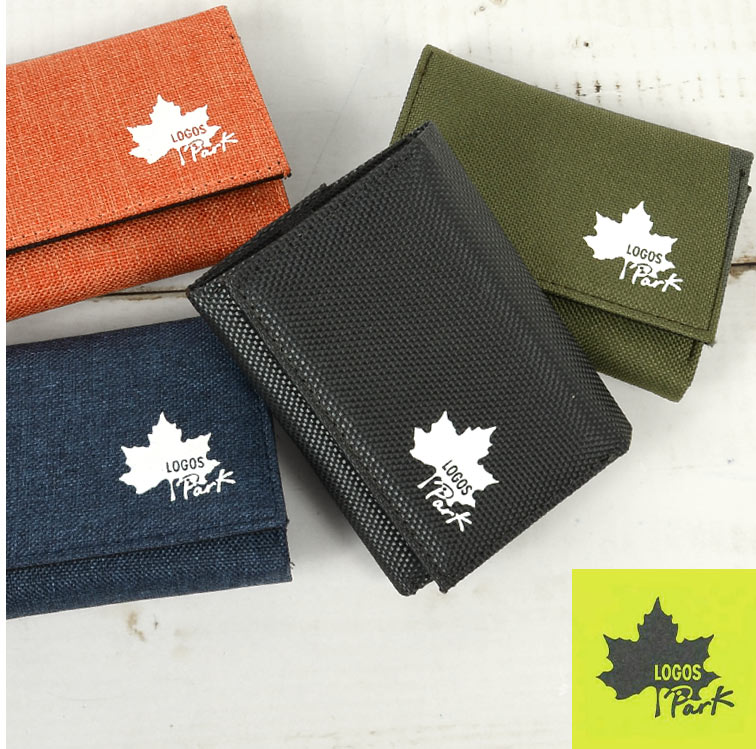 財布 三つ折り LOGOS ロゴス メンズ 三つ折り財布 ミニ財布 コンパクト LOGOSPark ブランド アウトドア レディース 大人 かっこいい カジュアル 小銭入れ 札入れ カードポケット ロ