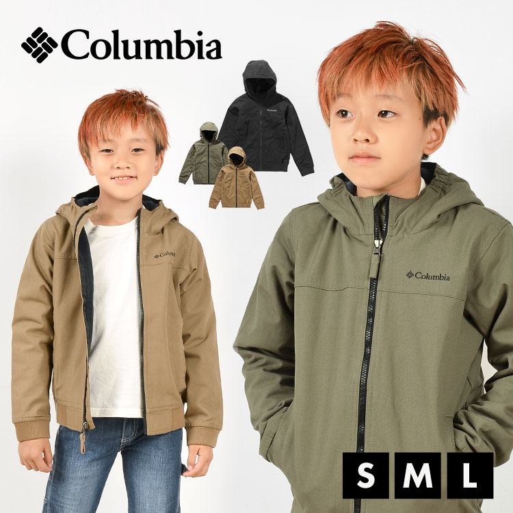 アウター キッズ ジャケット コロンビア ブルゾン 撥水 Columbia ロマビスタフーディッドジャケット SB6371 130cm 140cm 150cm 160cm 防寒 アウトドア キャンプ 