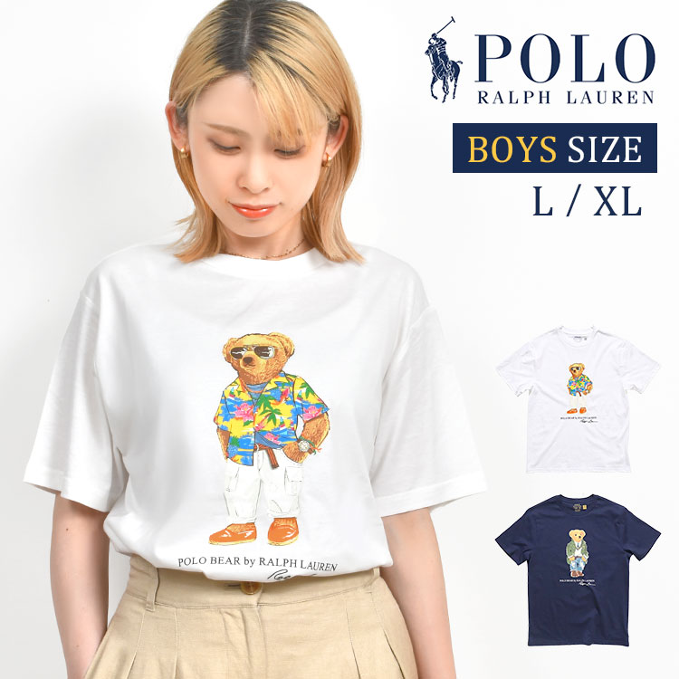 Tシャツ POLO RALPH LAUREN ポロ ラルフローレン ポロベア メンズ レディース 半袖 TEE 定番 トップス 綿100 コットン おしゃれ かわいい ブランド 大きめ L XL ジュ