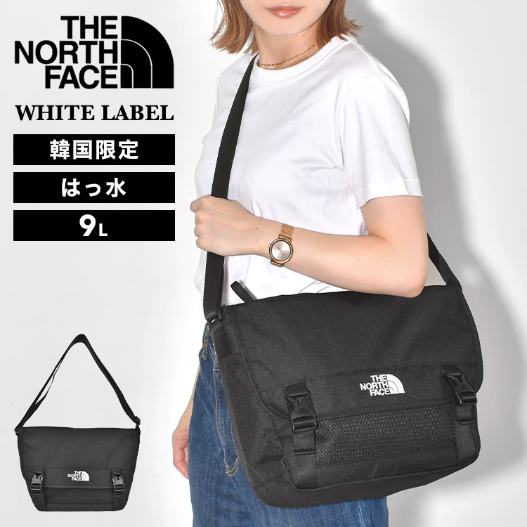 ザ ノースフェイス ショルダーバッグ THE NORTH FACE ホワイトレーベル メンズ レディース 大きめ 韓国限定 スーパーメッセンジャーバッグ ショルダーバック 撥水 斜めがけ カバン 鞄 