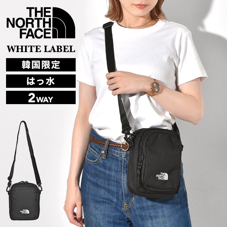 ザ ノースフェイス ショルダーバッグ THE NORTH FACE ホワイトレーベル メンズ レディース 韓国限定 スーパークロスバッグ 小さめ 縦型 おしゃれ 撥水 2way 斜めがけ スマホ ポー