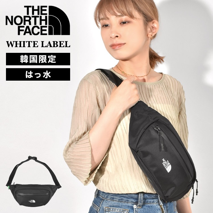 ボディバッグ メンズ ノースフェイス レディース THE NORTH FACE ホワイトレーベル ショルダーバッグ 韓国限定 斜めがけバッグ ウエストポーチ 撥水 アウトドア スポーツ フェス 黒 ブ