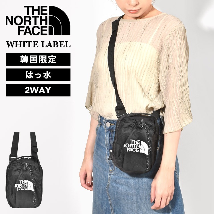 ザ ノースフェイス ショルダーバッグ メンズ レディース ミニ 巾着 THE NORTH FACE ホワイトレーベル 韓国限定 斜めがけバッグ ボディバッグ 2way 撥水 アウトドア キャンプ 旅行