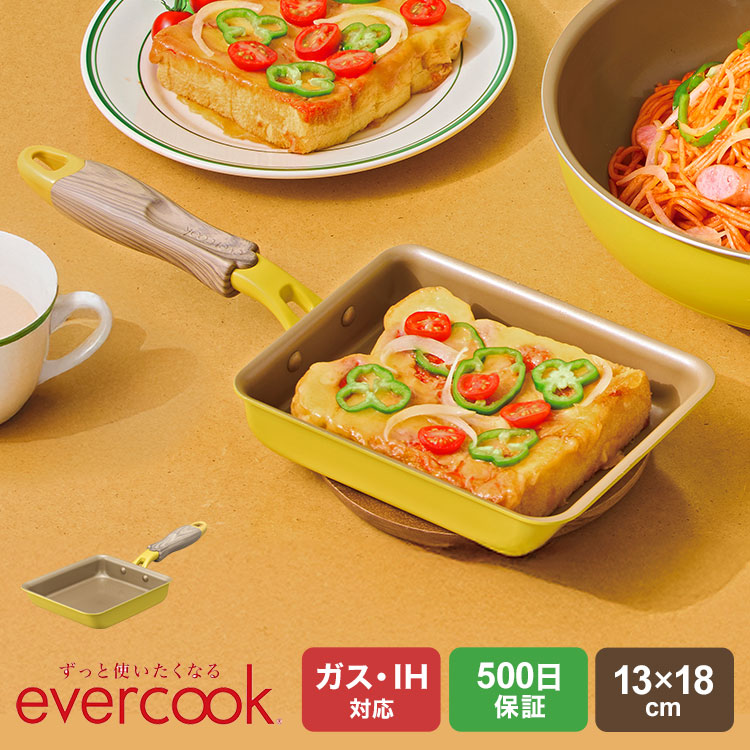 evercook fit ガス火専用 着脱式 6点セット 15周年限定デザイン