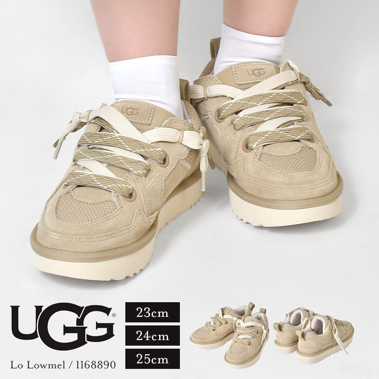 スニーカー 厚底UGG アグ Lo Lowmel ローローメル 1168890 靴 23cm 24cm 25cm レディース 女性 ブランド 履きやすい 歩きやすい 疲れない 靴紐 結ばない ローカッ