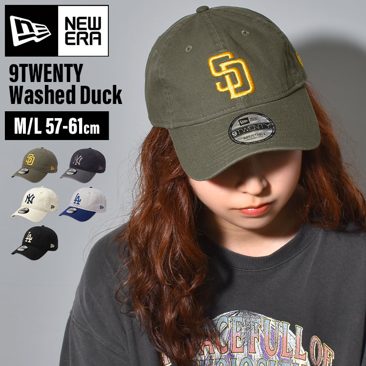 キャップ NEW ERA ニューエラ 9twenty ウォッシュドダック 14388745 14388747 14388748 14388749 14388750 レディース メンズ ブランド 帽子 