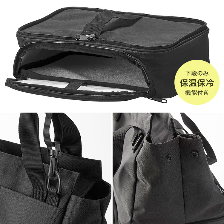 セパレートできる横からパッとランチバッグ | アイテム別,お弁当・給食グッズ,ランチバッグ・保冷バッグ | hauhau