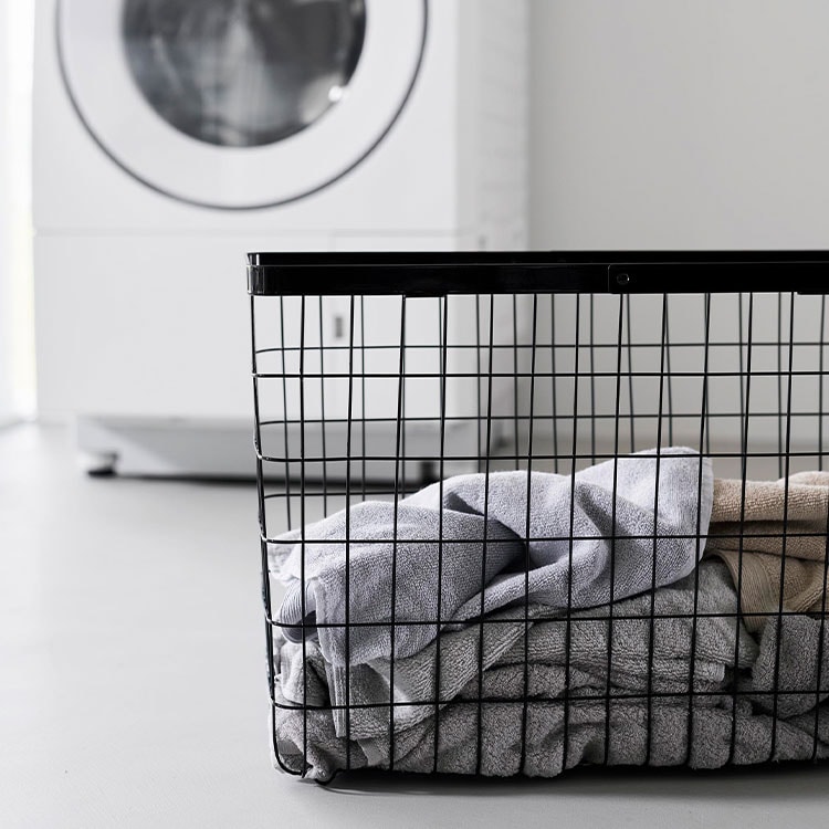 ランドリーワイヤーバスケット スリム L | アイテム別,生活雑貨,ランドリー | hauhau