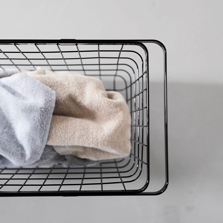 ランドリーワイヤーバスケット スリム L | アイテム別,生活雑貨,ランドリー | hauhau