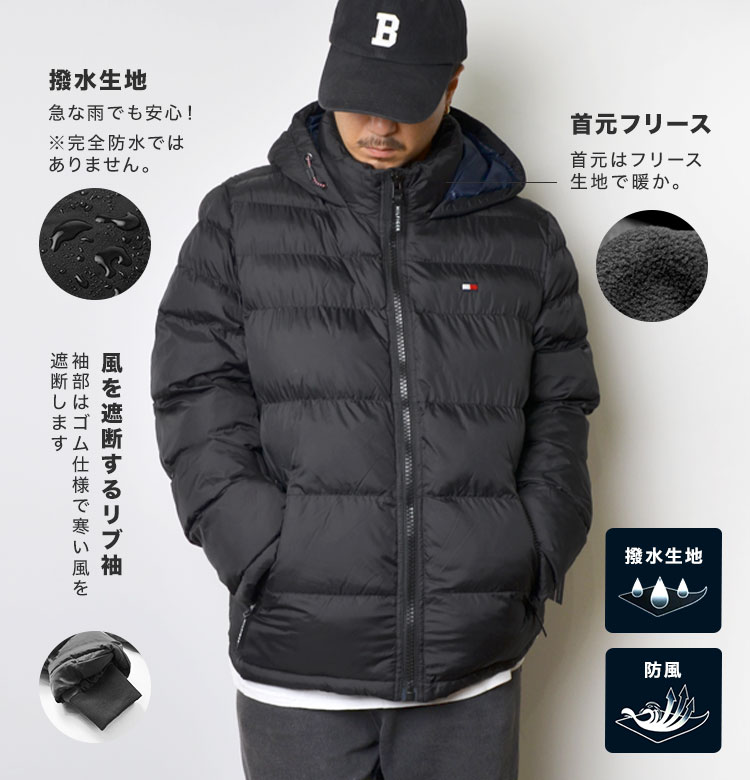 NYLON PERFORMANCE HOODY PUFFER JACKET | アイテム別,アパレル,アウター | hauhau