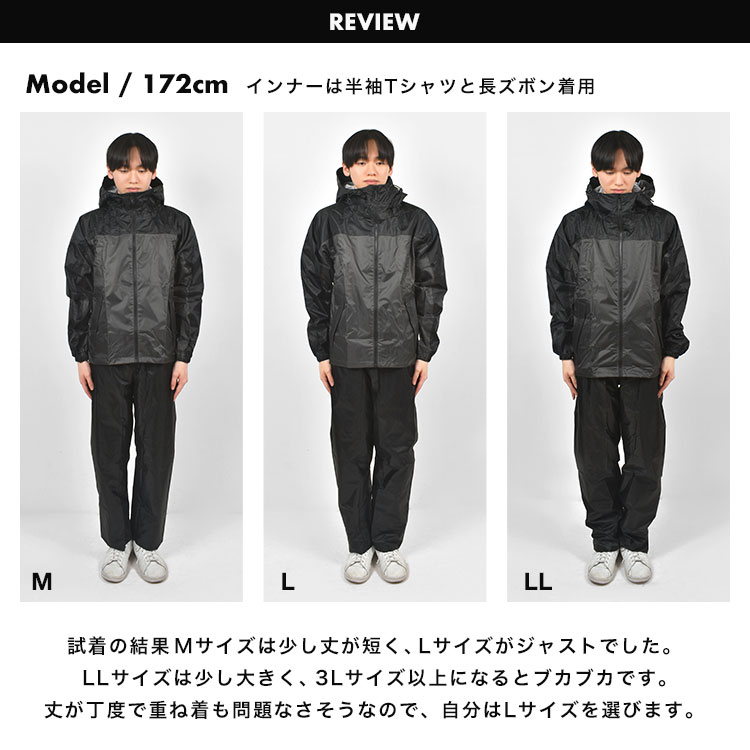 ライトシールドレインスーツ | アイテム別,レイングッズ | hauhau