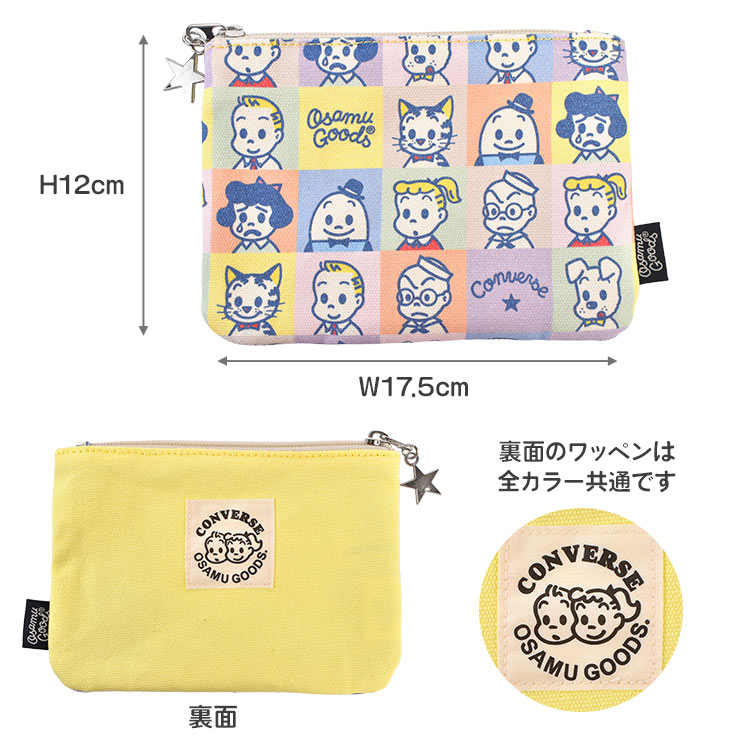 フラットキャンバスポーチ | アイテム別,小物雑貨,ポーチ | hauhau