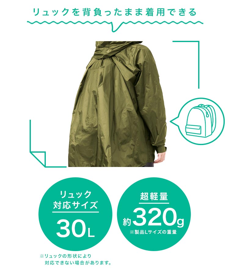 くるっとパックレインスーツ | アイテム別,レイングッズ,レインウェア | gretsch