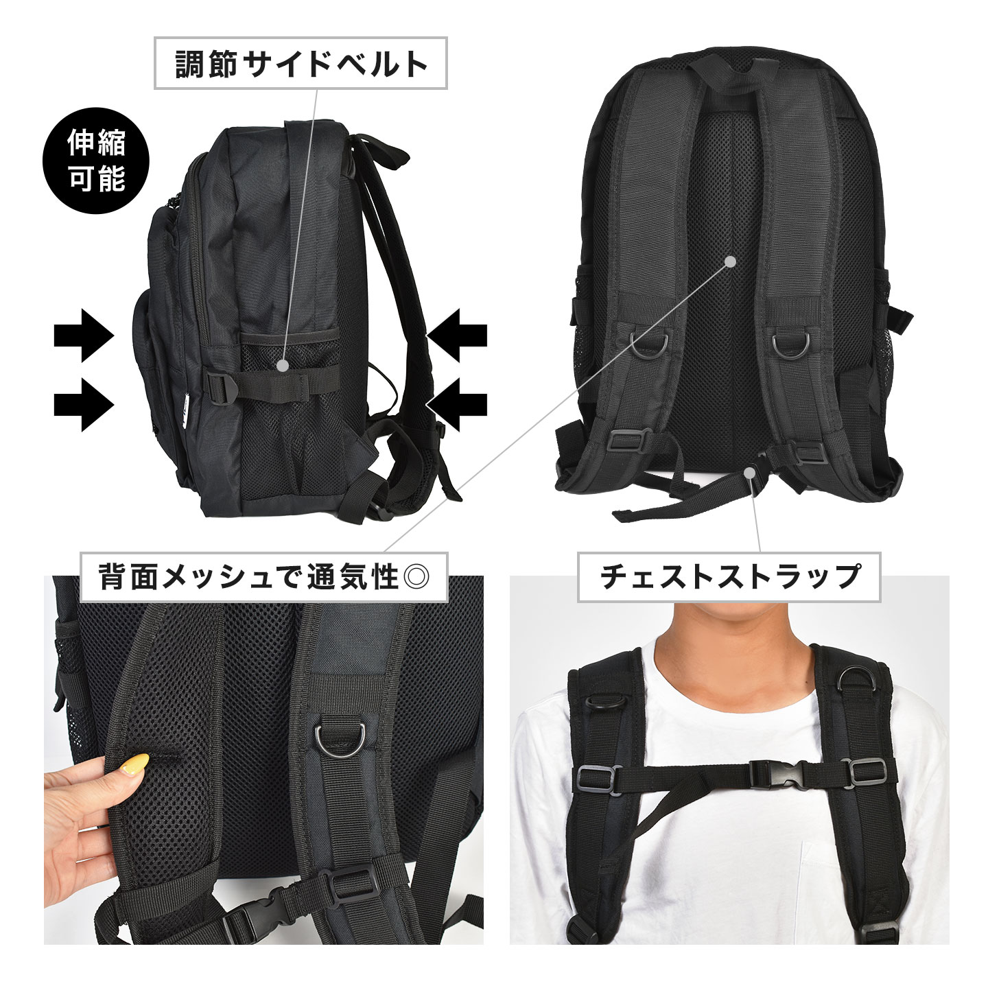 2層リュック | アイテム別,バッグ,リュックサック・デイパック | hauhau