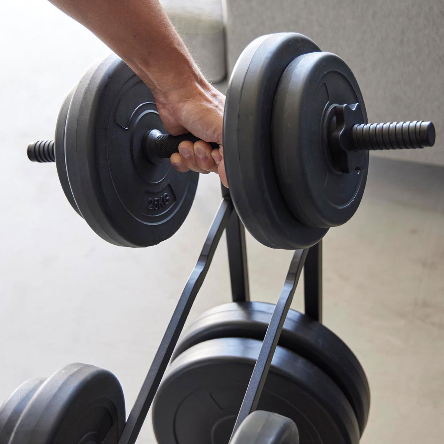 ダンベルラック hauhau 通販