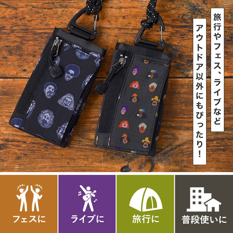 ハッピーペイントネックウォレット | アイテム別,小物雑貨,ウォレット,三つ折り財布 | hauhau