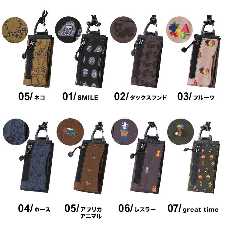 ハッピーペイントネックウォレット | アイテム別,小物雑貨,ウォレット,三つ折り財布 | hauhau