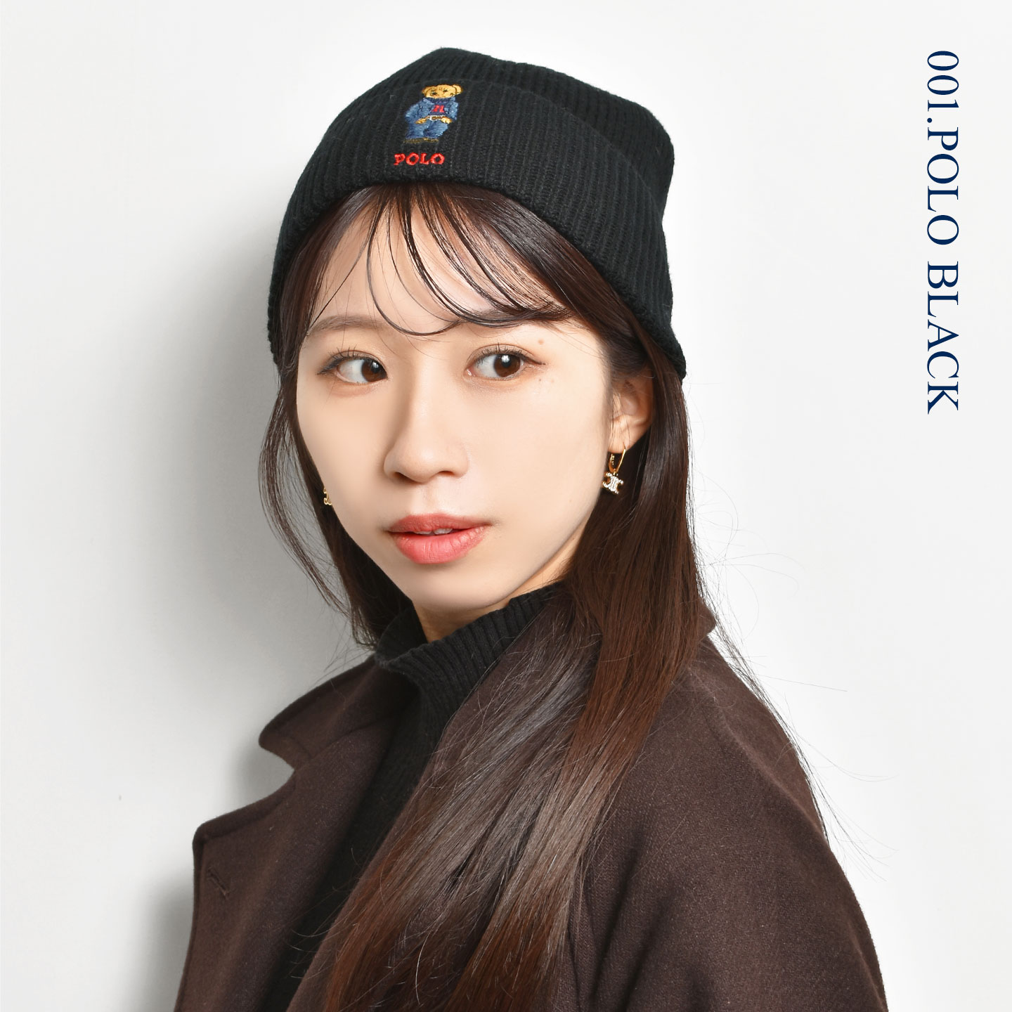 SOLID DENIM BEAR BEANIE | アイテム別,アパレル | hauhau