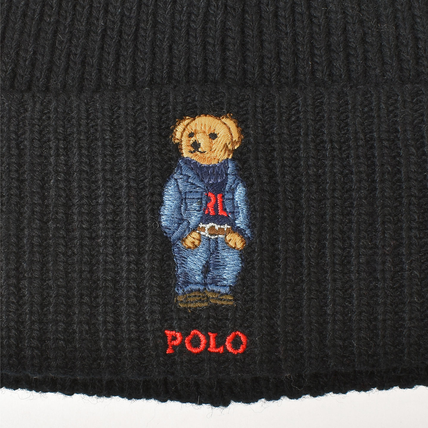 SOLID DENIM BEAR BEANIE | アイテム別,アパレル | hauhau