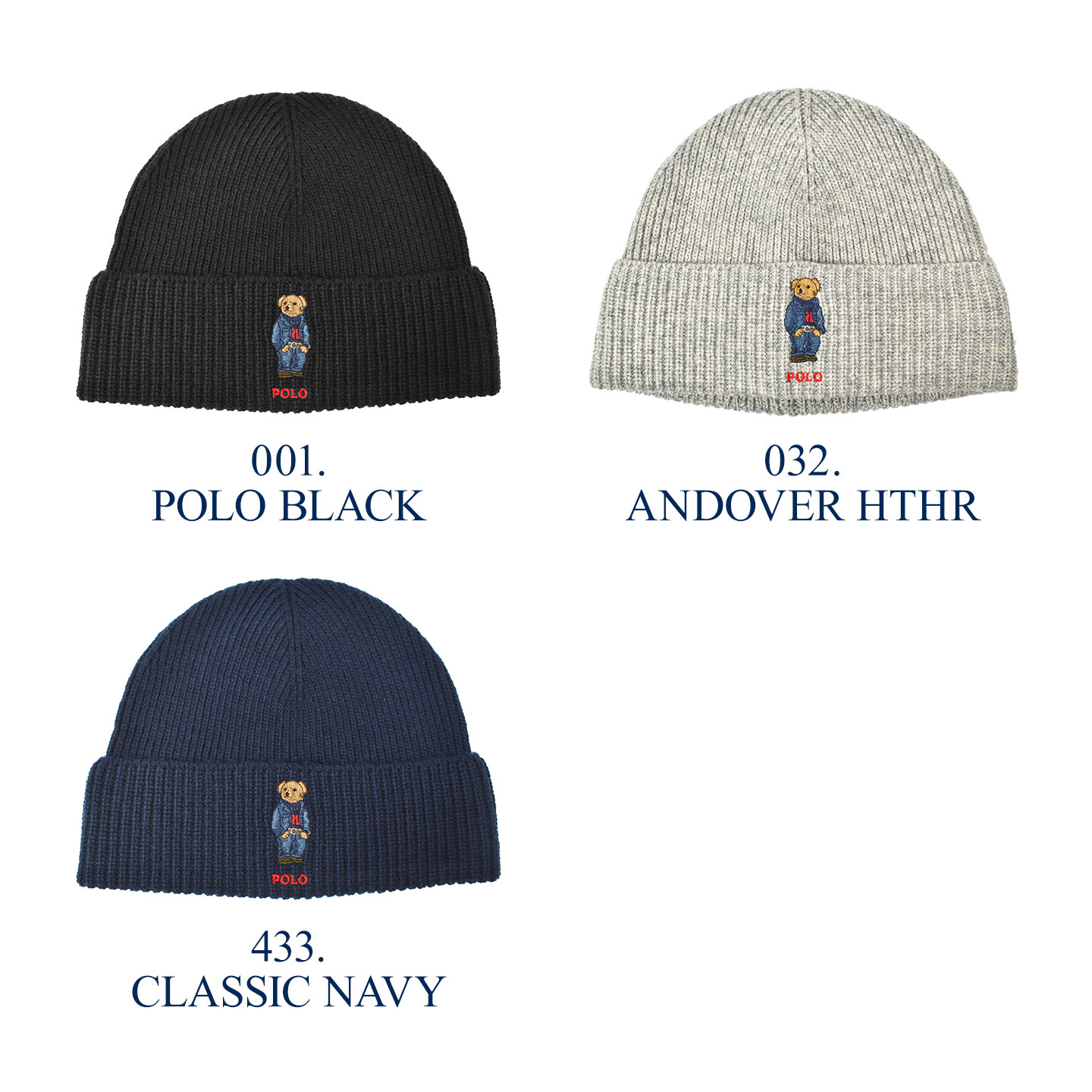 SOLID DENIM BEAR BEANIE | アイテム別,アパレル | hauhau