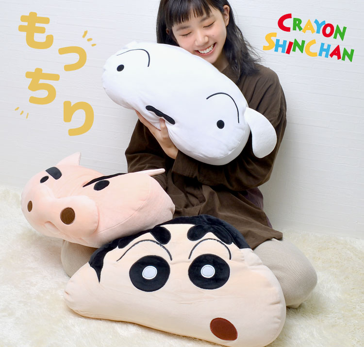 モッチリフェイスクッション | デザイン別,キャラクター,あかさたな,クレヨンしんちゃん | gretsch