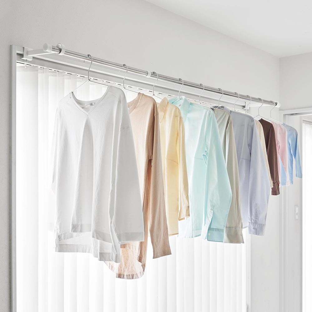 鴨居室内物干しポールホルダー 奥行ワイド | すべての商品 | gretsch