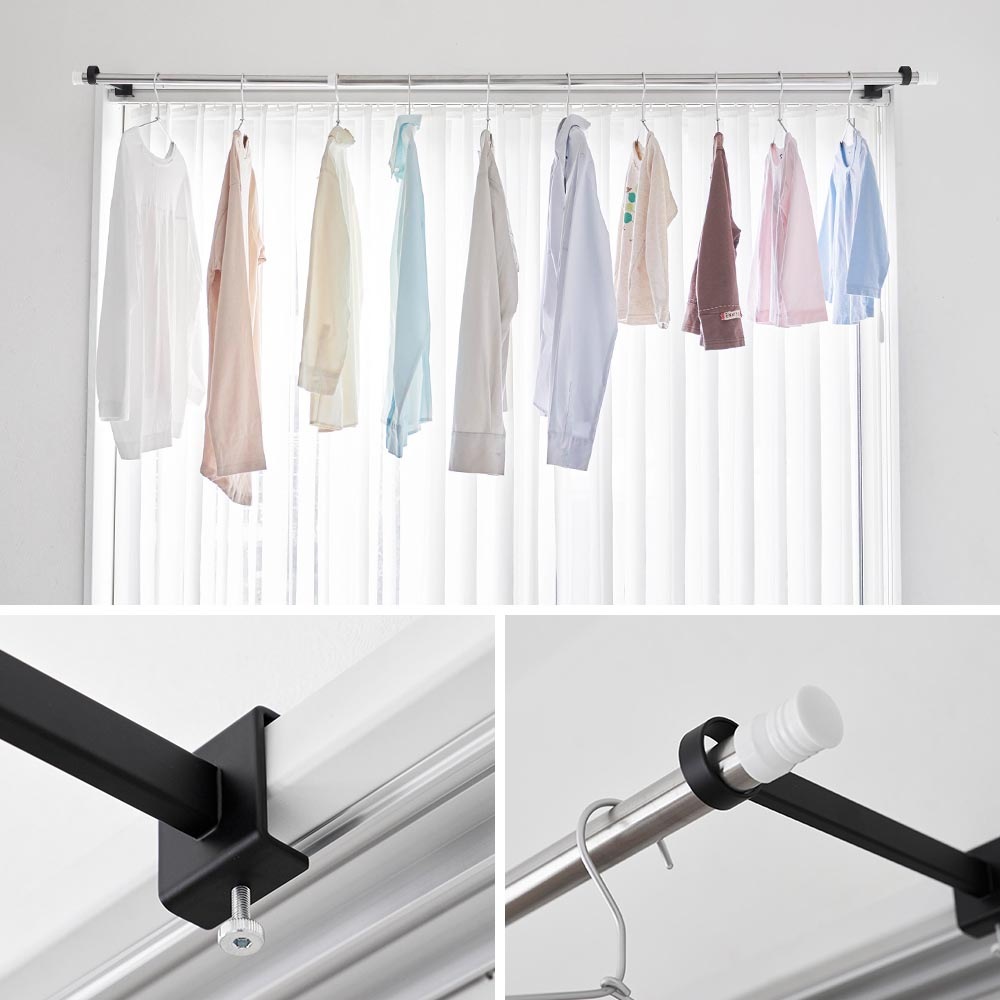 鴨居室内物干しポールホルダー 奥行ワイド | すべての商品 | gretsch