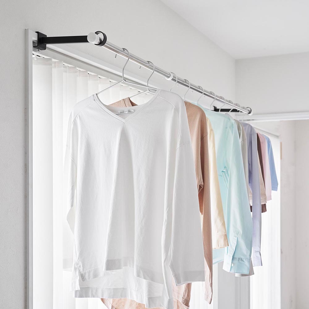 鴨居室内物干しポールホルダー 奥行ワイド | すべての商品 | gretsch