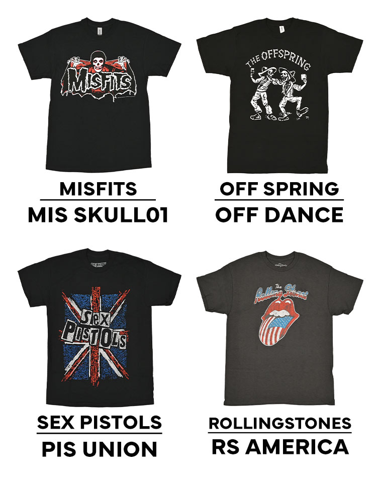 バンドTシャツ | アイテム別,アパレル | hauhau