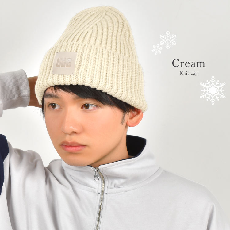 チャンキーリブビーニーロゴ | ブランド別,U,UGG | hauhau