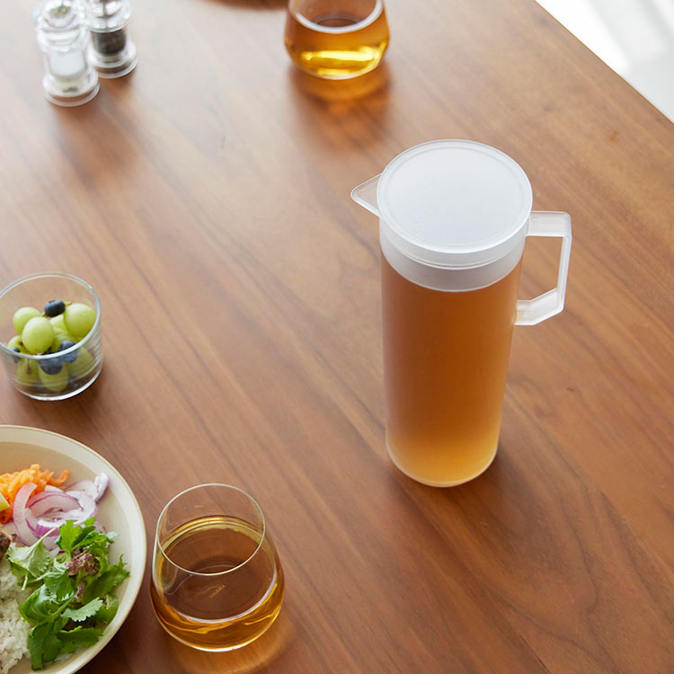 熱湯が注げる冷水筒 ラウンド 1.2L | アイテム別,キッチン,保存容器 | hauhau