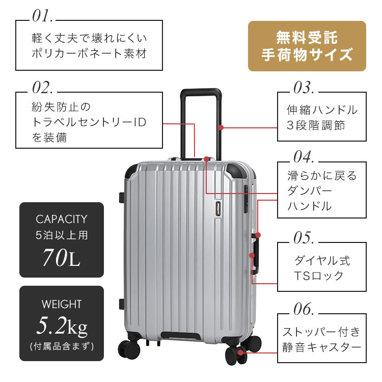 HERITAGE3 フレーム61cm 70L | アイテム別,バッグ,スーツケース・キャリーバッグ | hauhau