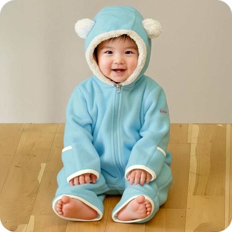 Tiny Bear2 バンティング | アイテム別,ベビー,ウェア | hauhau