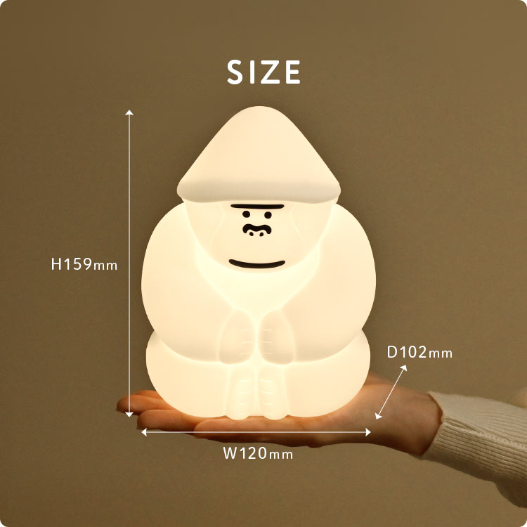 まもるさんのもちっとルームランプ hauhau 通販