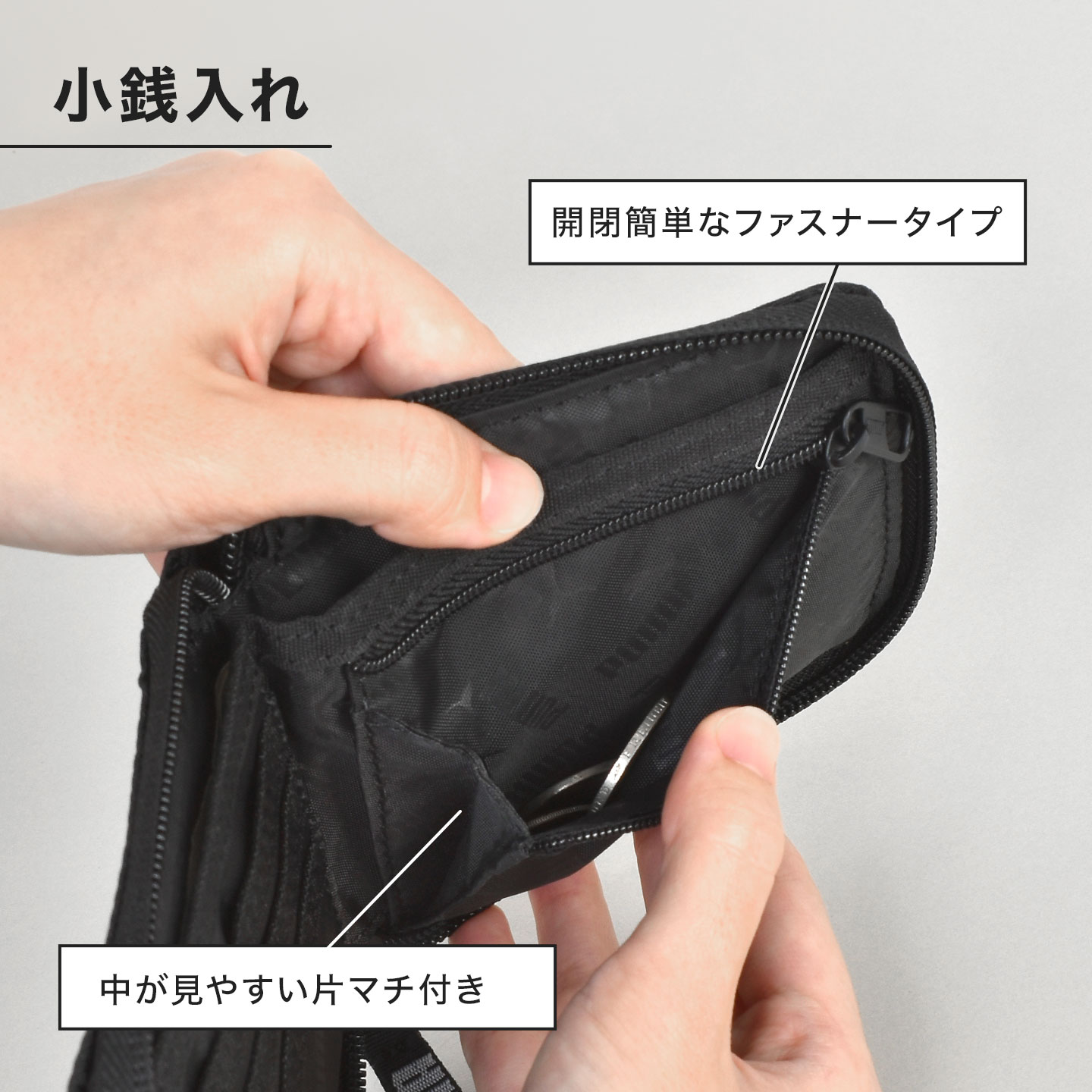 ジップウォレット | アイテム別,小物雑貨,ウォレット,二つ折り財布 | hauhau