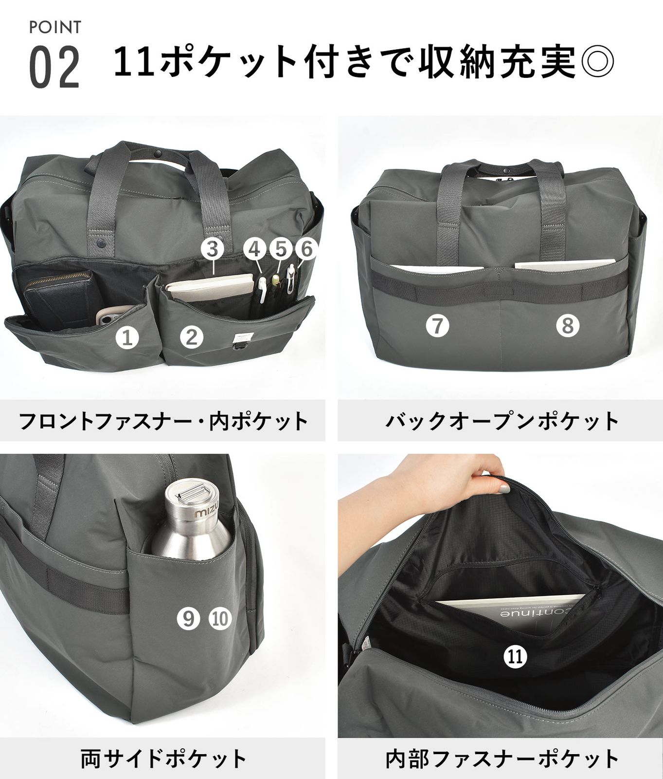 NEW STANDARD 2WAY ボストンバッグ gretsch 通販