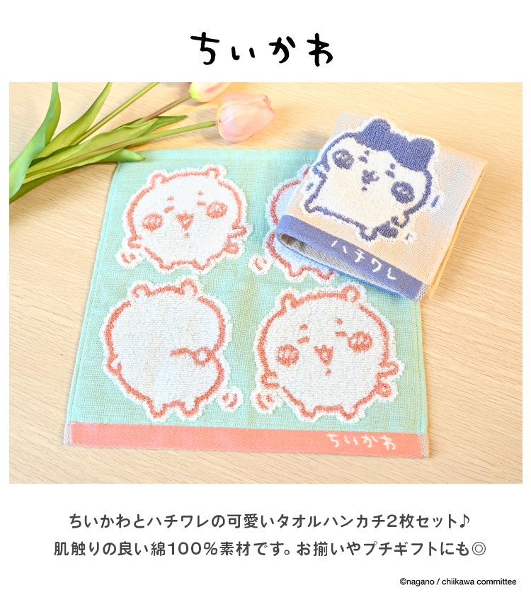 タオルハンカチ 2枚セット | アイテム別,小物雑貨,ハンカチ | hauhau