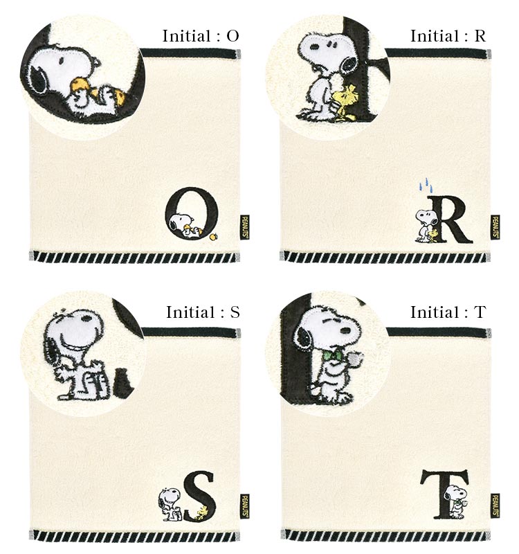 イニシャルミニタオル | アイテム別,小物雑貨,ハンカチ | hauhau