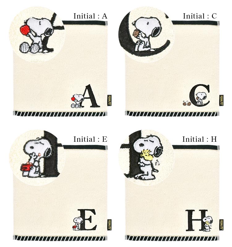 イニシャルミニタオル | アイテム別,小物雑貨,ハンカチ | hauhau