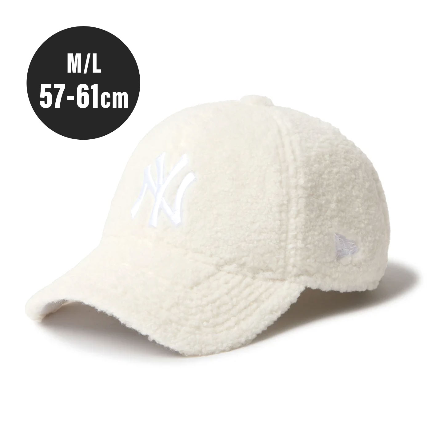 9TWENTY Bea Logo ベースボールキャップ ホワイト　ボアフリース 9TWENTY Boa Logo ボアフリース hauhau 通販