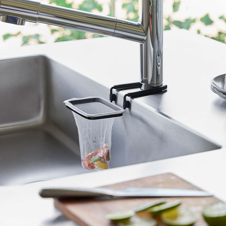 蛇口にかける水切りネットホルダー | アイテム別,キッチン,その他 | hauhau