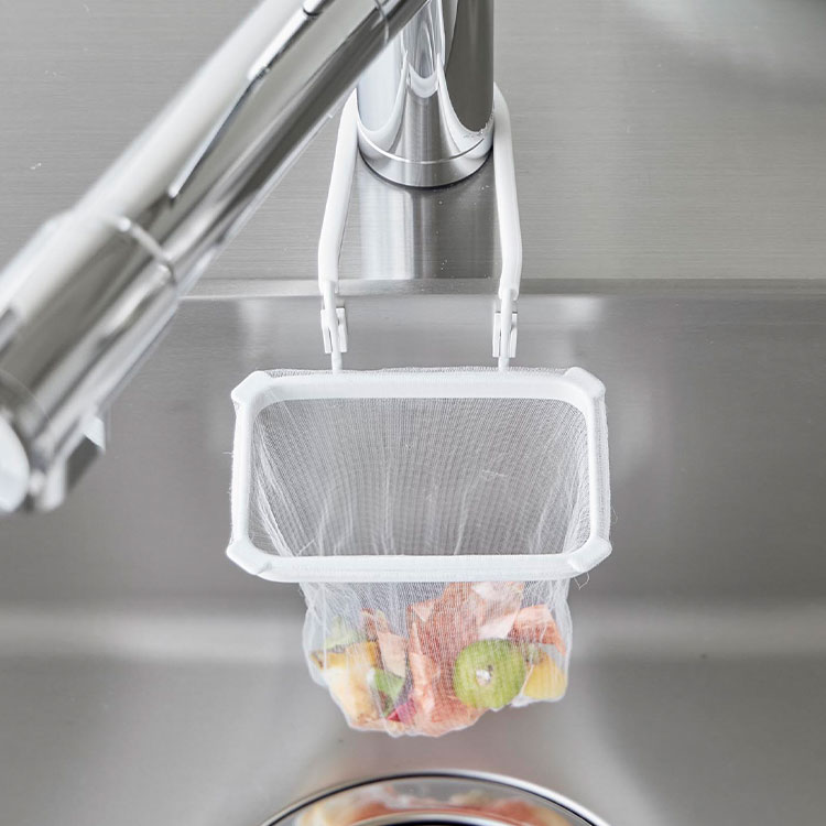 蛇口にかける水切りネットホルダー | アイテム別,キッチン,その他 | hauhau