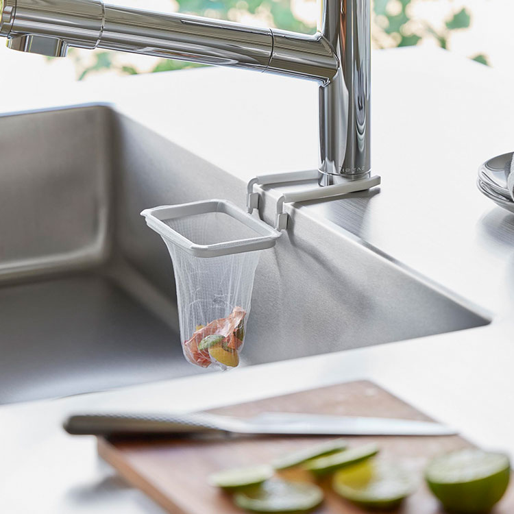 蛇口にかける水切りネットホルダー | アイテム別,キッチン,その他 | hauhau