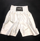 GRIT BOXING LONG SHORTS WHITE ボクシングショーツ COBRA BOXING Long Shorts WHITE PLAIN | 競技別商品,ボクシング