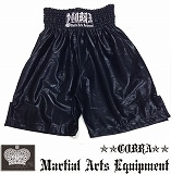 COBRA BOXING LONG SHORTS BLACK LAME | 競技別商品,ボクシング | GRIT