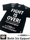 COBRA TRAINING DRY TEE 1803 BKFIGHT IS OVER