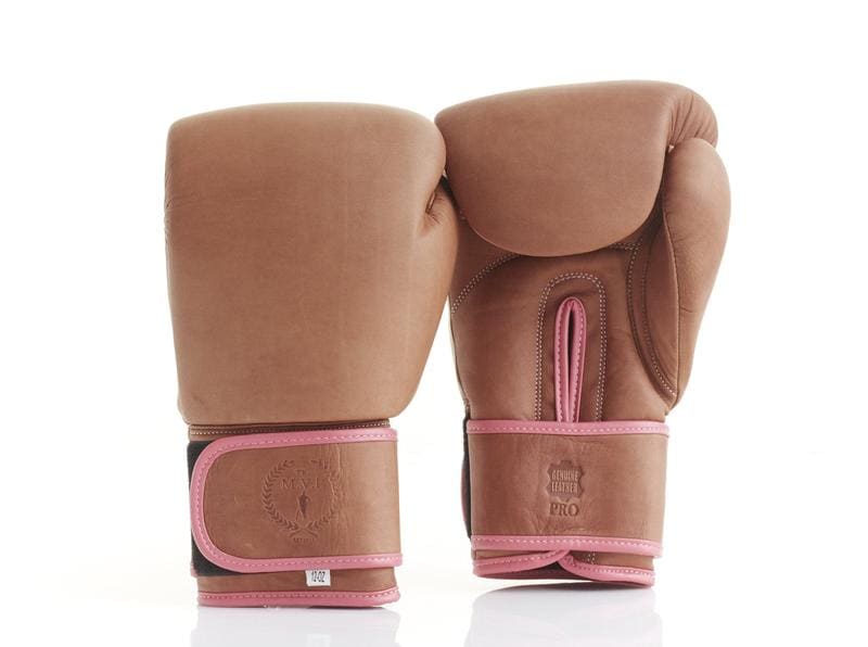 MODEST VINTAGE PLAYER(MVP )PRO LADIES DELUXE TAN LEATHER BOXING GLOVES (STRAP UP) すべての商品