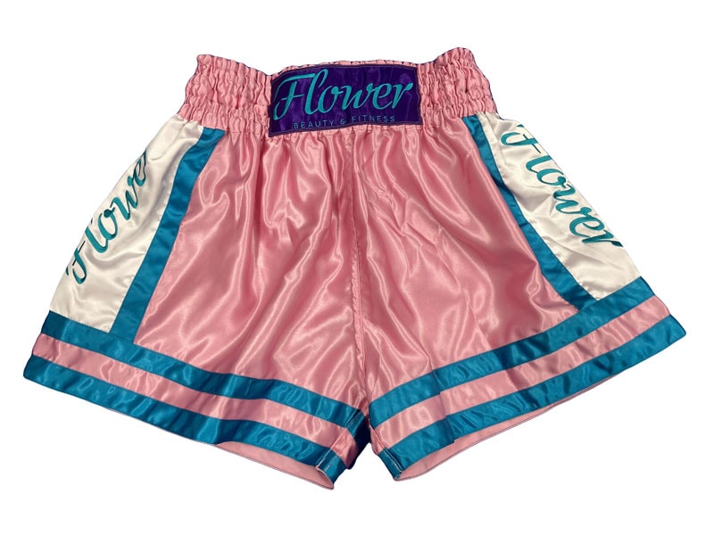 FLOWER MUAY THAI SHORTS EMBROIDERY 2108 | ブランド別商品,FLOWER