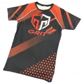 GRIT GMC RASH GUARD BK/RD