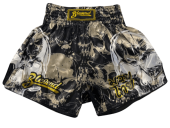 Blegend Boxing Shorts Skull Brown